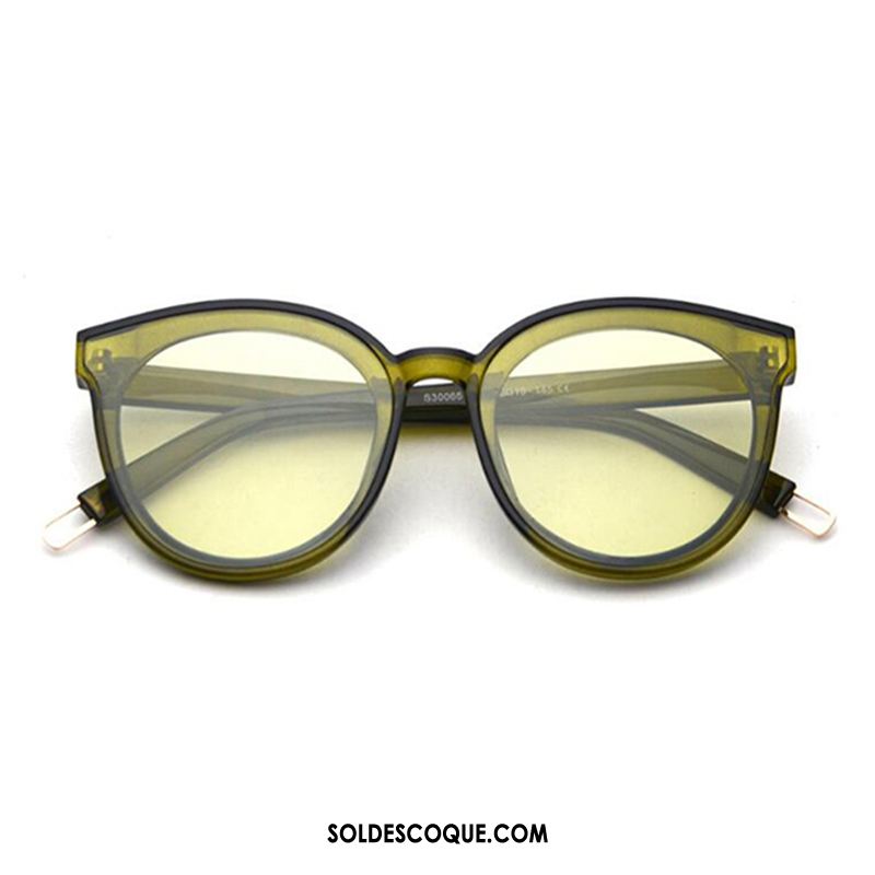 Lunettes De Soleil Homme Modèles Féminins Vert Ultra Gros Pas Cher