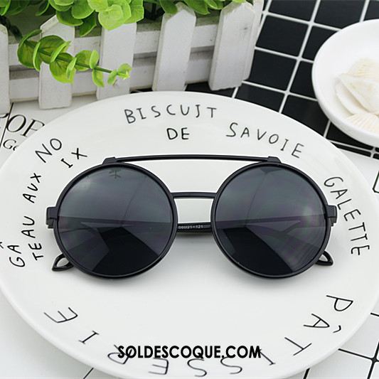 Lunettes De Soleil Homme Noir Le Nouveau Anti-uv Tendance Femme Pas Cher