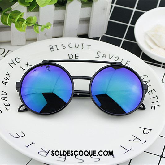 Lunettes De Soleil Homme Noir Le Nouveau Anti-uv Tendance Femme Pas Cher