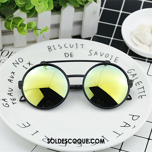 Lunettes De Soleil Homme Noir Le Nouveau Anti-uv Tendance Femme Pas Cher