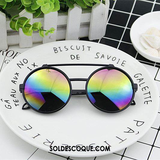 Lunettes De Soleil Homme Noir Le Nouveau Anti-uv Tendance Femme Pas Cher