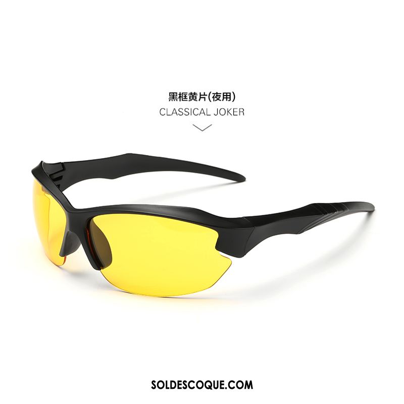 Lunettes De Soleil Homme Noir Moto Étanche Au Vent Cyclisme Vélo En Ligne