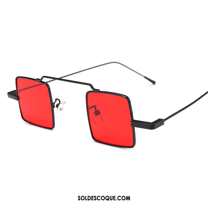 Lunettes De Soleil Homme Petit Décoration Réfléchissant Femme Rouge En Ligne