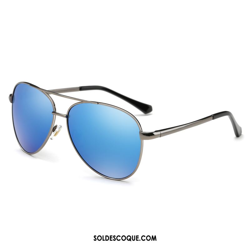 Lunettes De Soleil Homme Polarisant Visage Rond Conduire Authentique Chauffeur Soldes