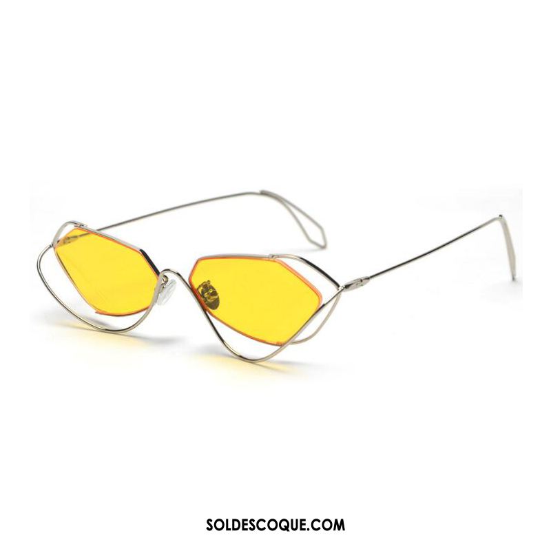 Lunettes De Soleil Homme Réseau Noir Longue Personnalité Filles En Ligne