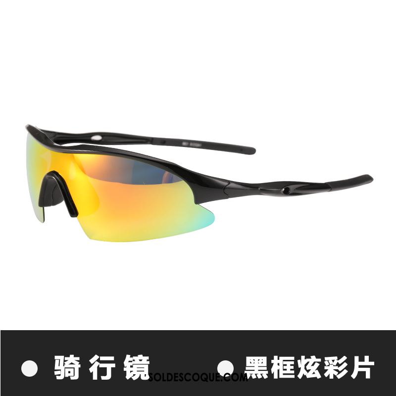 Lunettes De Soleil Homme Sport Étanche Au Vent Vélo Noir Pêche Soldes