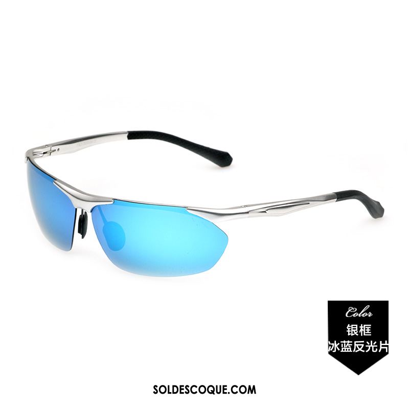 Lunettes De Soleil Homme Tendance Noir Polarisant Conduire Chauffeur Soldes