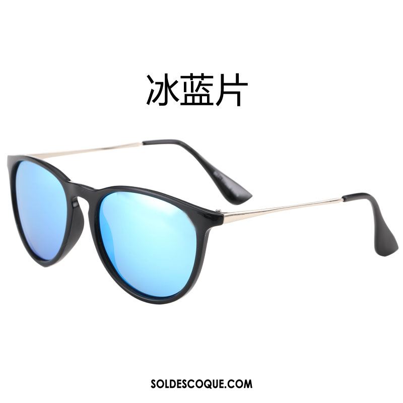 Lunettes De Soleil Homme Visage Rond Confortable Longue Simple Gros Pas Cher