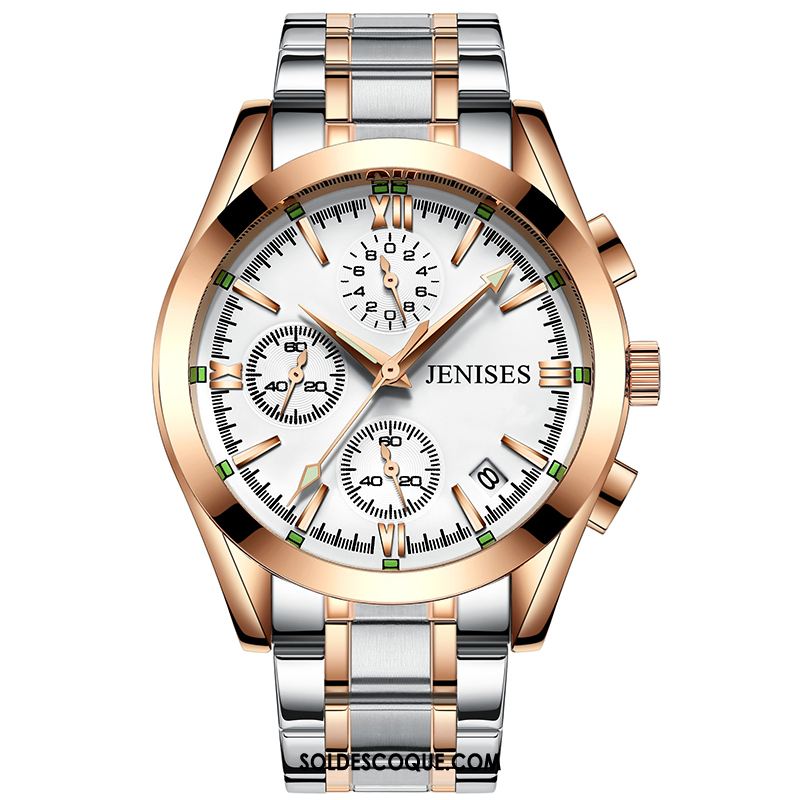 Montre Homme Authentique Lumineux Montre À Bracelet Mode Tendance France