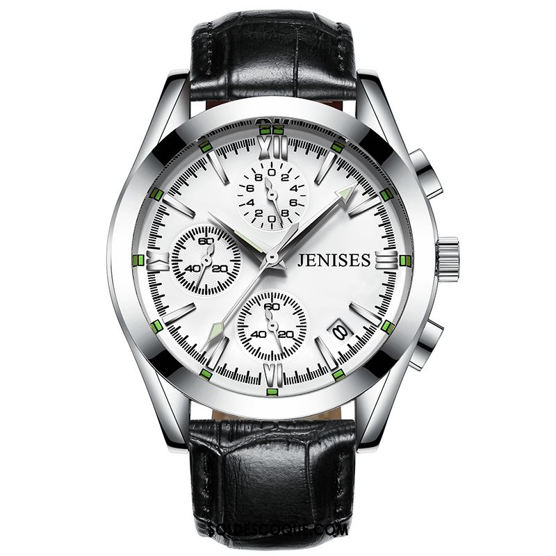 Montre Homme Authentique Lumineux Montre À Bracelet Mode Tendance France