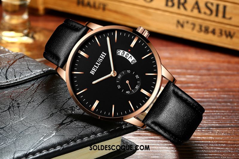 Montre Homme Loisir Le Nouveau Mode Étudiant Ceinture Soldes