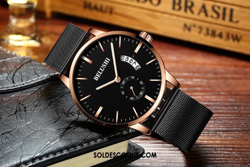 Montre Homme Loisir Le Nouveau Mode Étudiant Ceinture Soldes