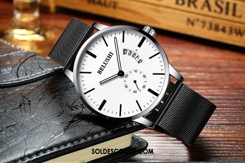 Montre Homme Loisir Le Nouveau Mode Étudiant Ceinture Soldes