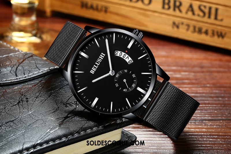 Montre Homme Loisir Le Nouveau Mode Étudiant Ceinture Soldes