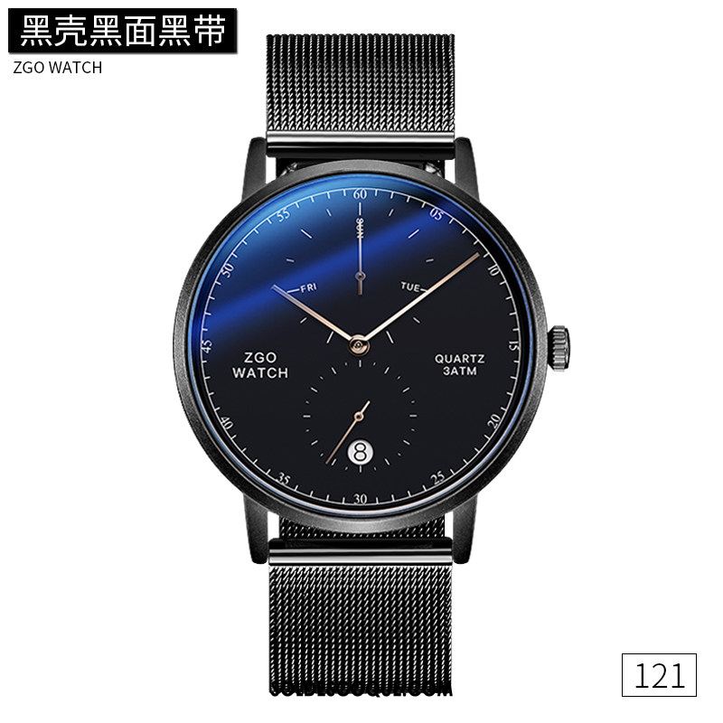 Montre Homme Loisir Mode Noir Le Nouveau Ceinture En Vente