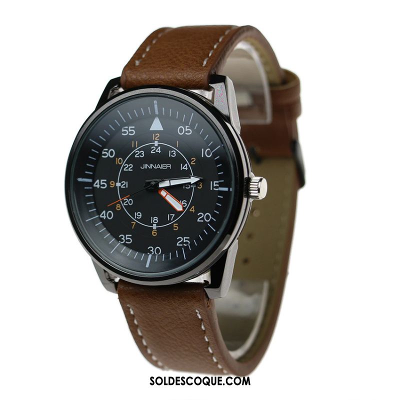 Montre Homme Lumineux Gros Étanche Loisir Femme Soldes