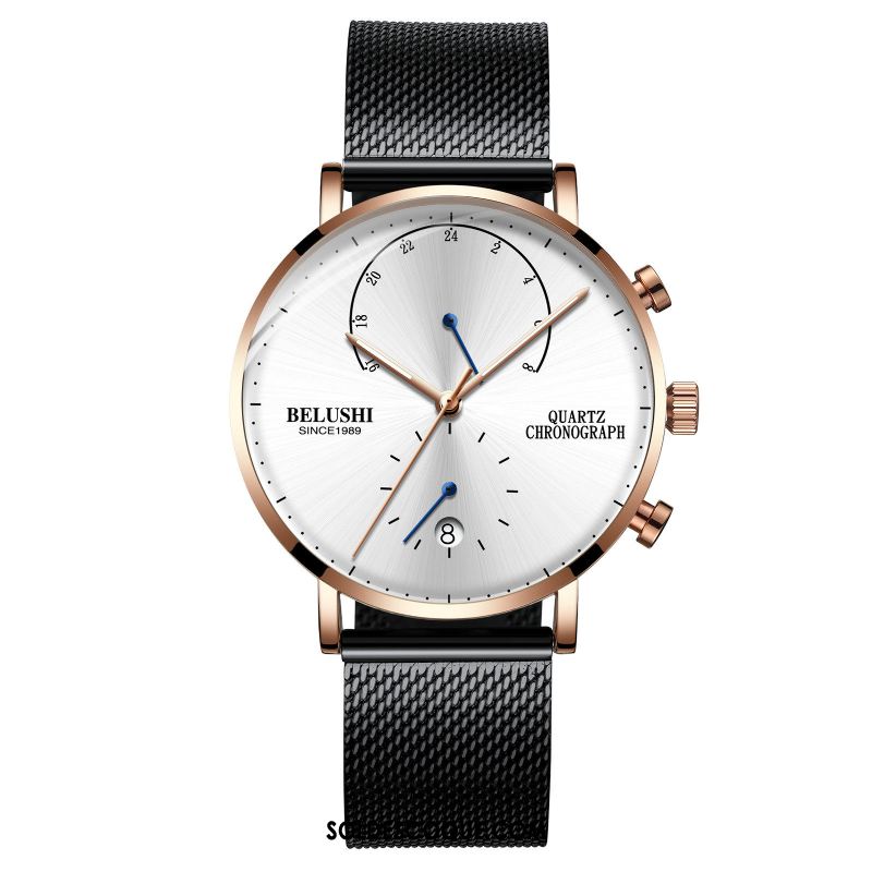 Montre Homme Mode Le Nouveau Tendance Montre À Quartz Montre À Bracelet Soldes