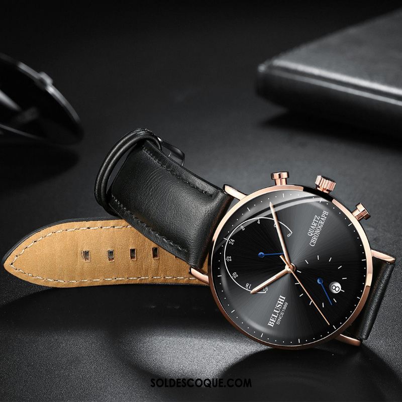 Montre Homme Mode Le Nouveau Tendance Montre À Quartz Montre À Bracelet Soldes