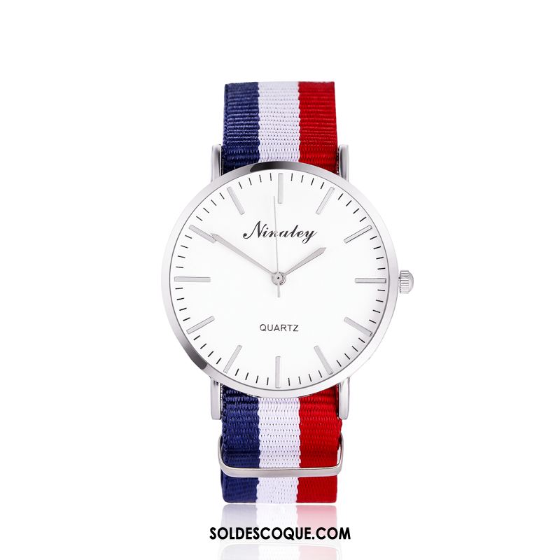 Montre Homme Mode Très Mince Simple Étudiant Tendance France