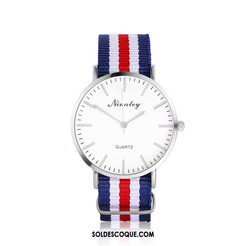 Montre Homme Mode Très Mince Simple Étudiant Tendance France