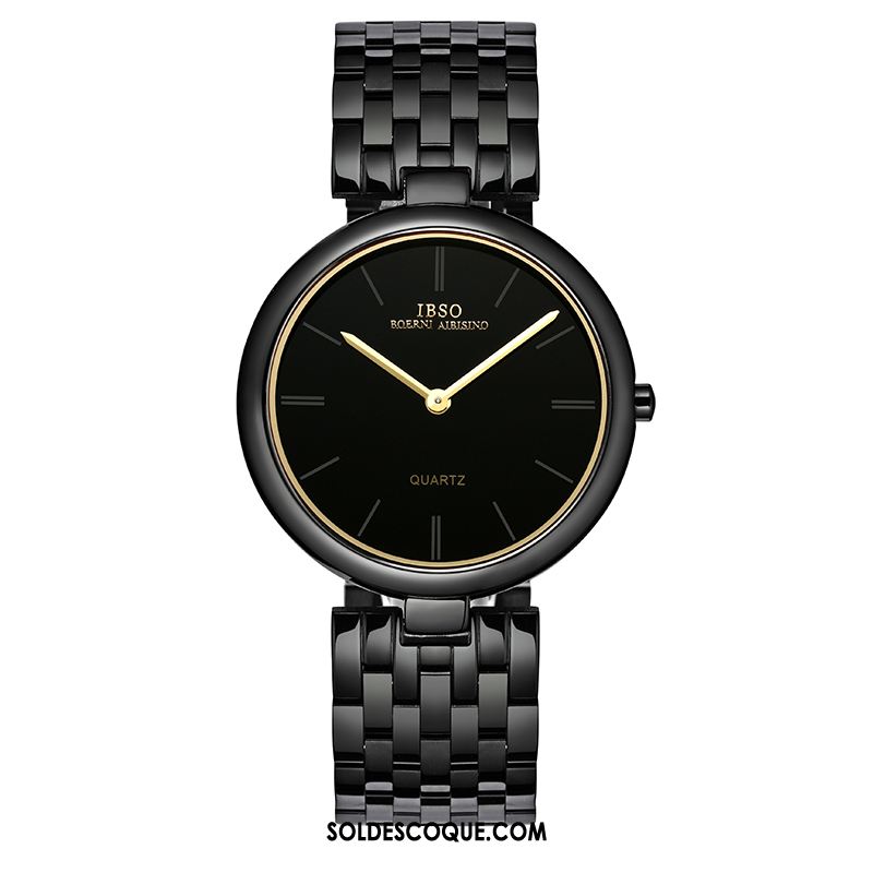 Montre Homme Très Mince Montre À Bracelet Tendance Loisir Milieu France