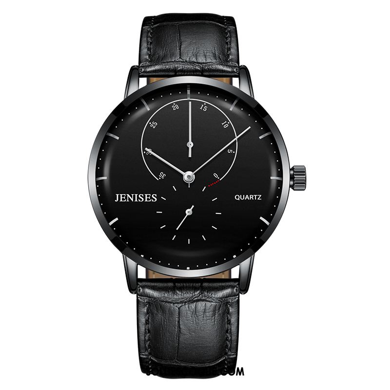 Montre Homme Étanche Montre À Bracelet Personnalité Tendance Très Mince En Ligne