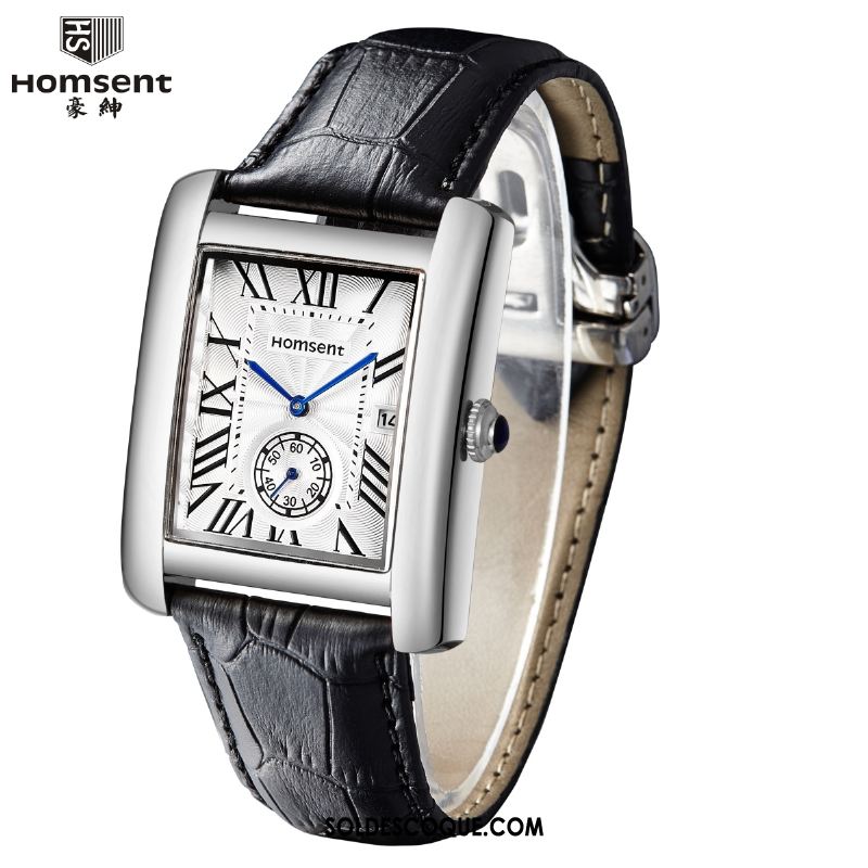 Montre Homme Étanche Étudiant Amoureux Ceinture Femme Soldes