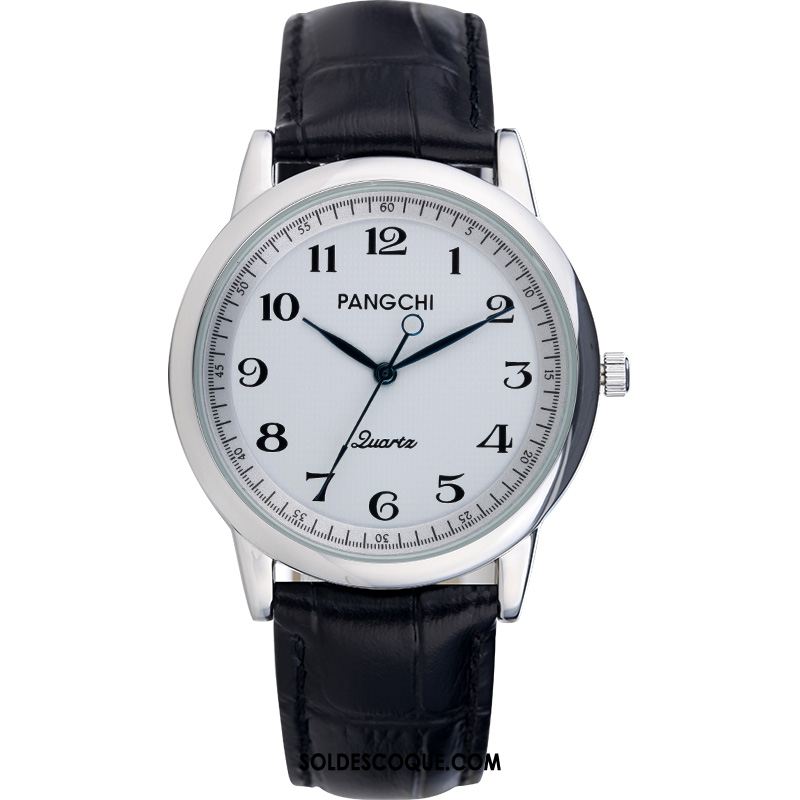 Montre Homme Étudiant Femme Amoureux Noir Personnes Âgées Soldes