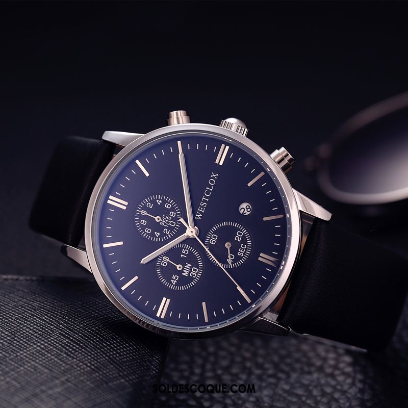 Montre Homme Étudiant Étanche Sport Lumineux Simple Soldes