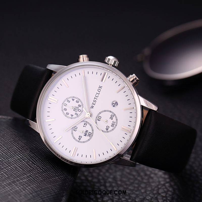 Montre Homme Étudiant Étanche Sport Lumineux Simple Soldes