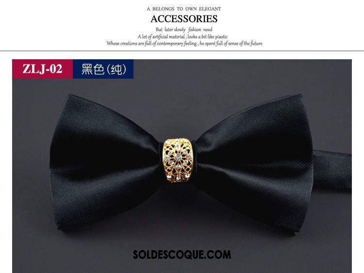 Nœud Papillon Homme Accessoires Rouge Le Marié Vêtements De Cérémonie Décoration En Vente