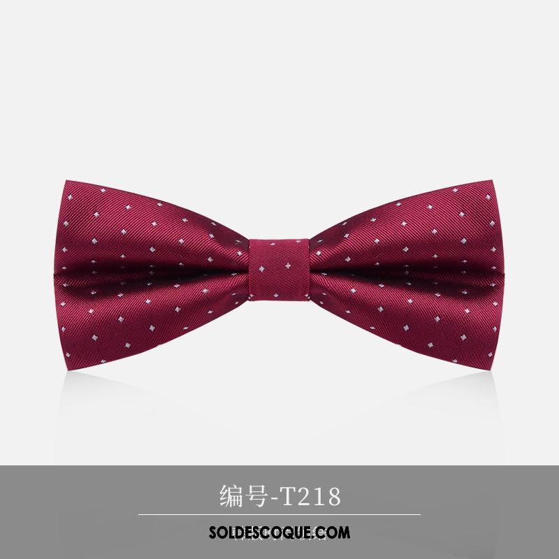 Nœud Papillon Homme Marier Rouge Britanique Robe Vêtements De Cérémonie En Ligne