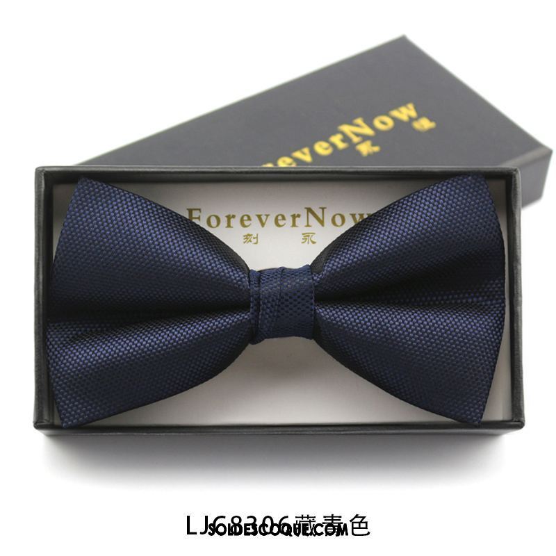 Nœud Papillon Homme Marier Rouge Mariage Noir Vêtements De Cérémonie En Vente