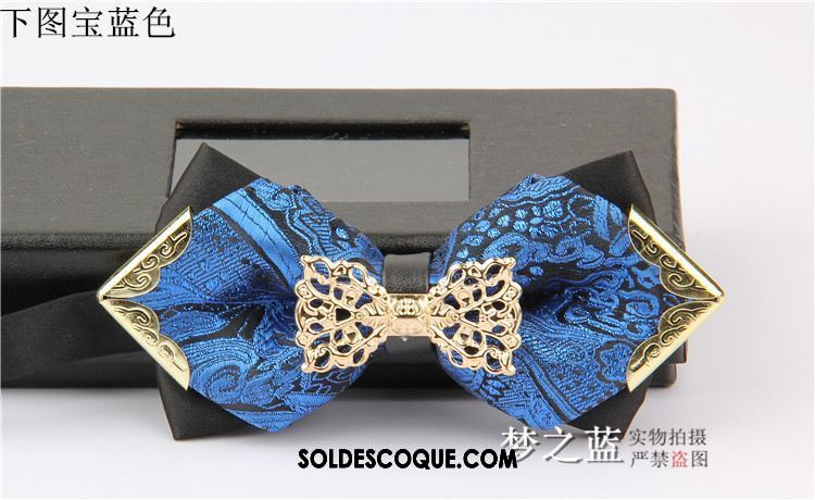 Nœud Papillon Homme Modèle Tendance Personnalité Bleu Métal En Ligne