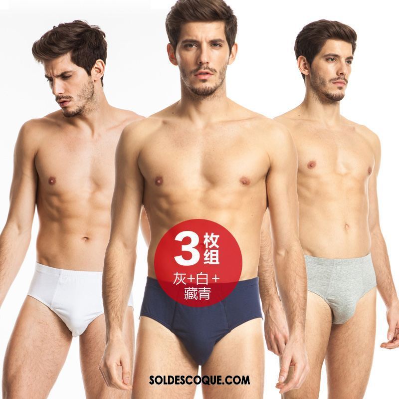 Shorty Homme Confortable 100% Coton Milieu Doux Marine France