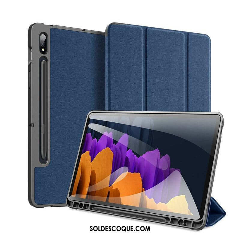 Smart Case Samsung Galaxy Tab S8 Plus / S7 Plus  / S7 FE Domo Series DUX-DUCIS