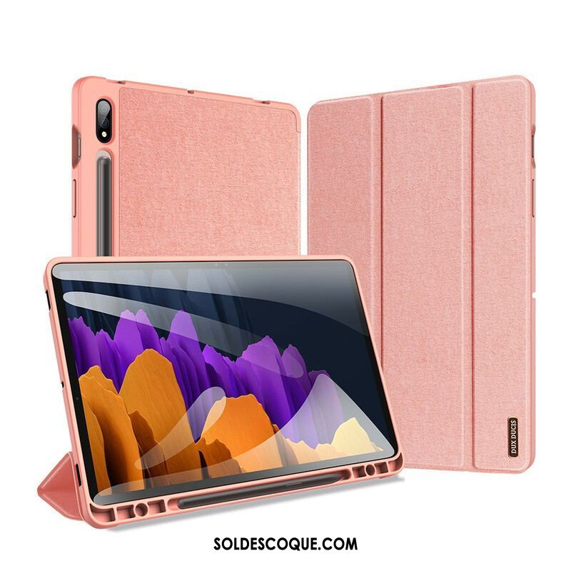 Smart Case Samsung Galaxy Tab S8 Plus / S7 Plus  / S7 FE Domo Series DUX-DUCIS