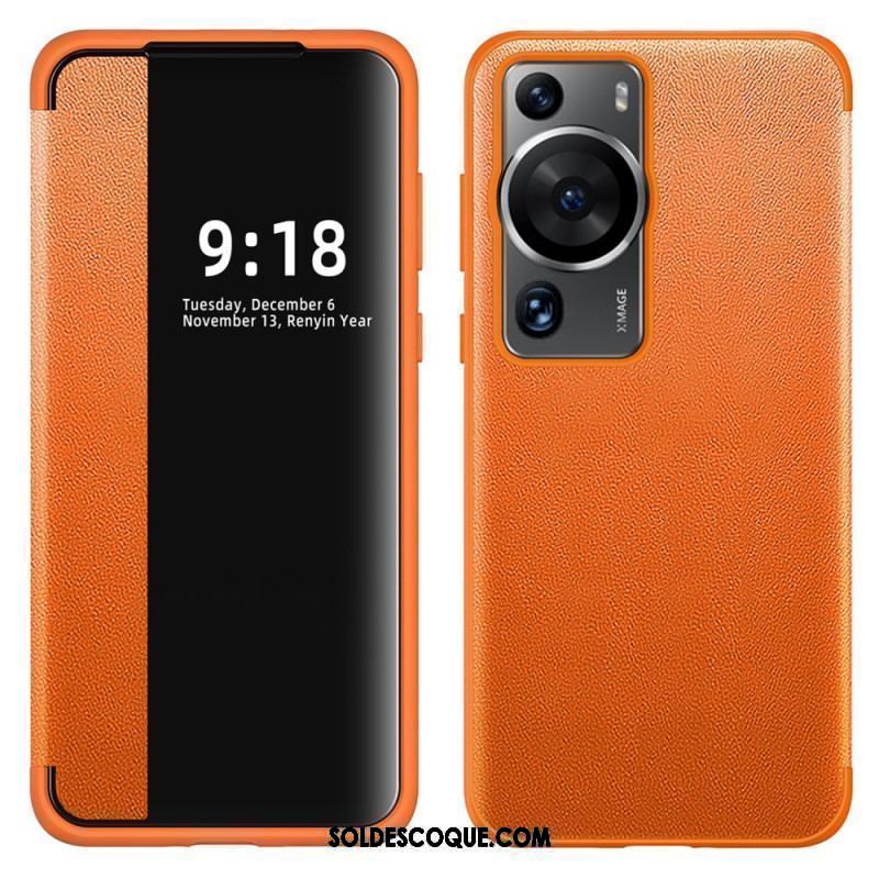 View Cover Huawei P60 Pro Simili Cuir