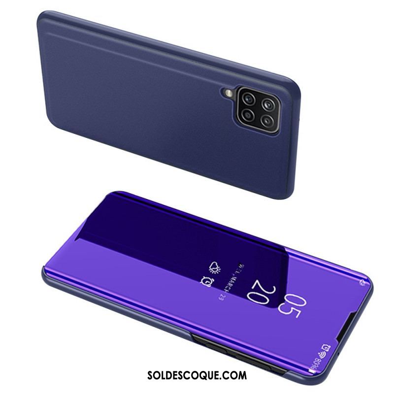 View Cover Samsung Galaxy M32 Miroir et Simili Cuir