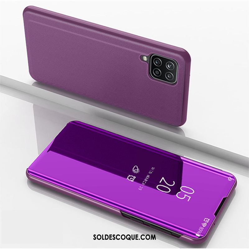 View Cover Samsung Galaxy M32 Miroir et Simili Cuir