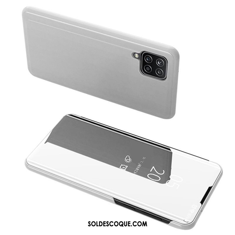 View Cover Samsung Galaxy M32 Miroir et Simili Cuir