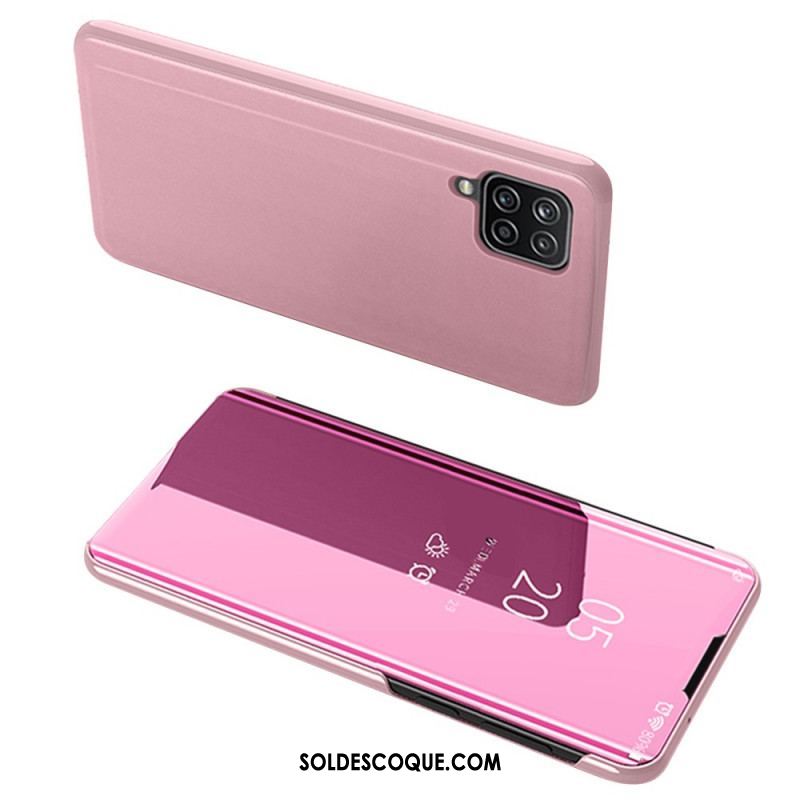 View Cover Samsung Galaxy M32 Miroir et Simili Cuir