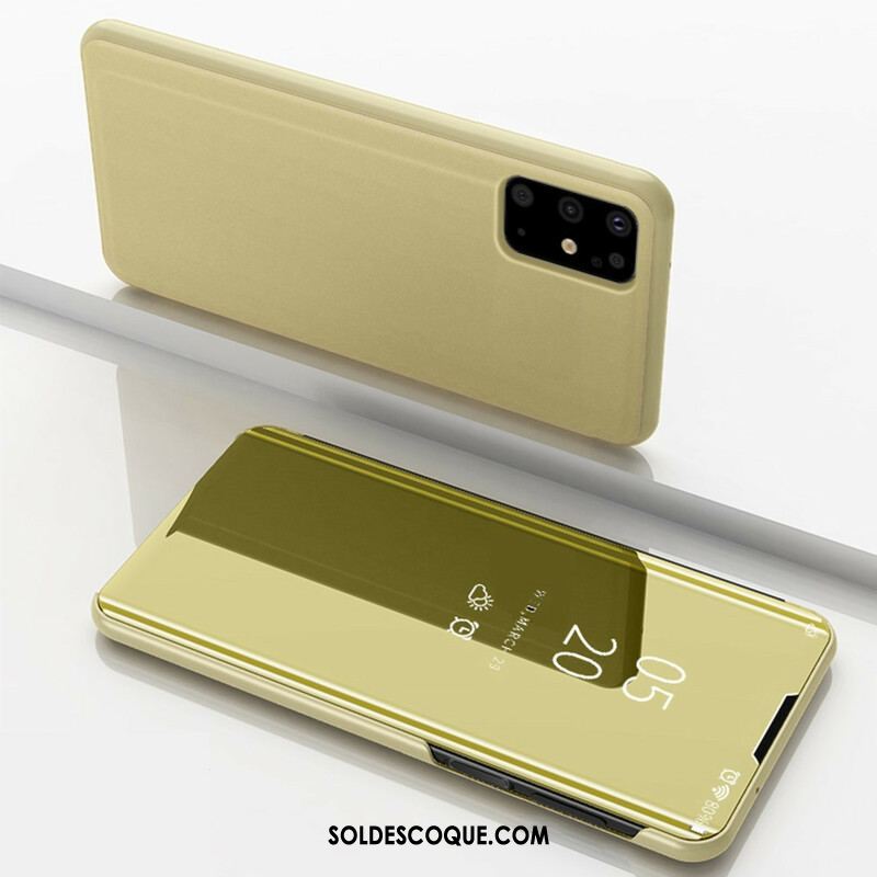 View Cover Samsung Galaxy S20 Plus / S20 Plus 5G Miroir et Simili Cuir