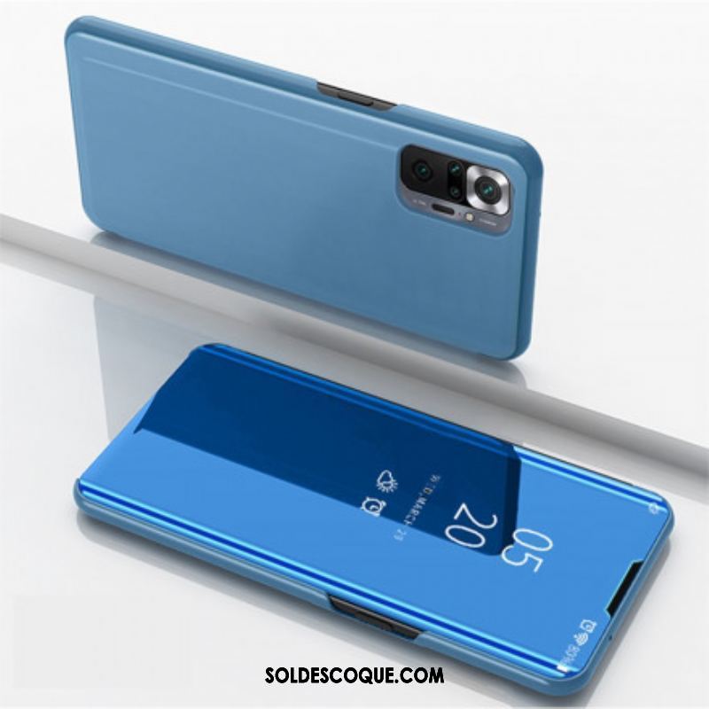 View Cover Xiaomi Redmi Note 10 Pro Miroir et Simili Cuir