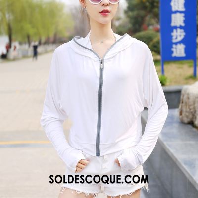 Vêtement Anti Uv Femme Été Cyclisme All-match Crème Solaire Mince Soldes