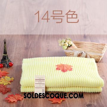 Écharpe Femme Hiver Rouge Garder Au Chaud Tricot Étudiant Soldes