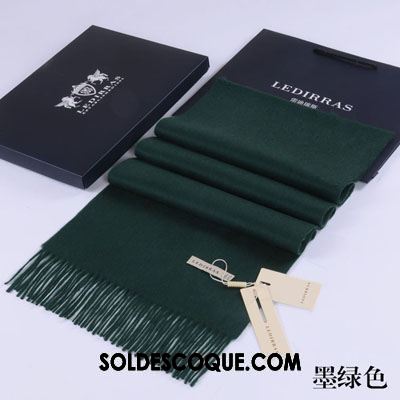 Écharpe Femme Longue Section Entreprise Châle Collier Plus Épais Soldes