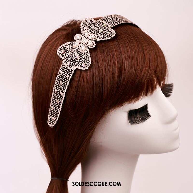 Épingle À Cheveux Femme Noir Bandes Cheveux Arc Couvre-chefs Frange En Ligne