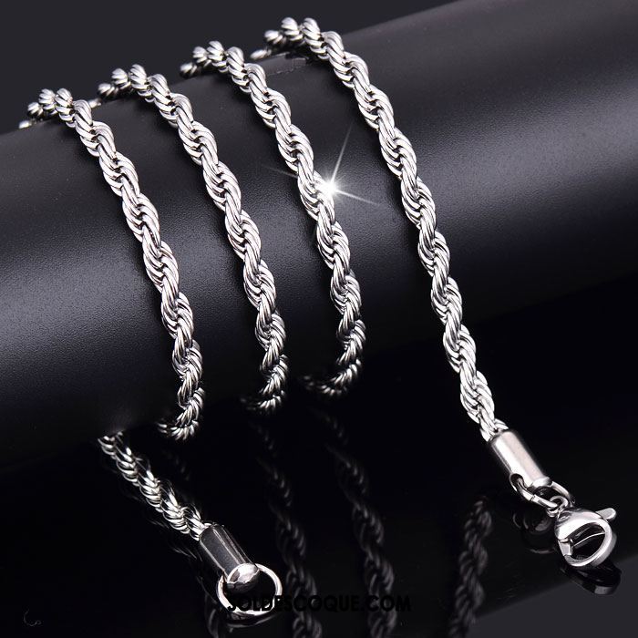 Bijoux En Argent Homme Accessoires Mode Longue Balancement Personnalité Soldes