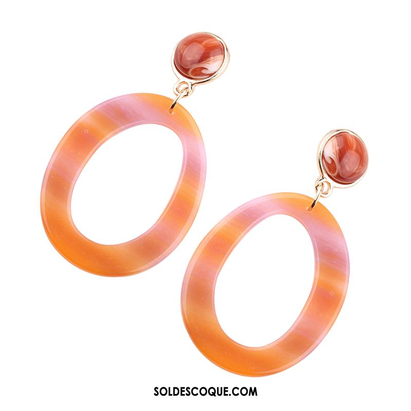 Boucles D'oreilles Femme All-match Rond Le Nouveau Étudiant Accessoires Soldes